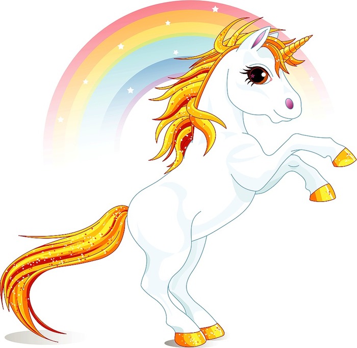 image of unicorn in the land of social media
