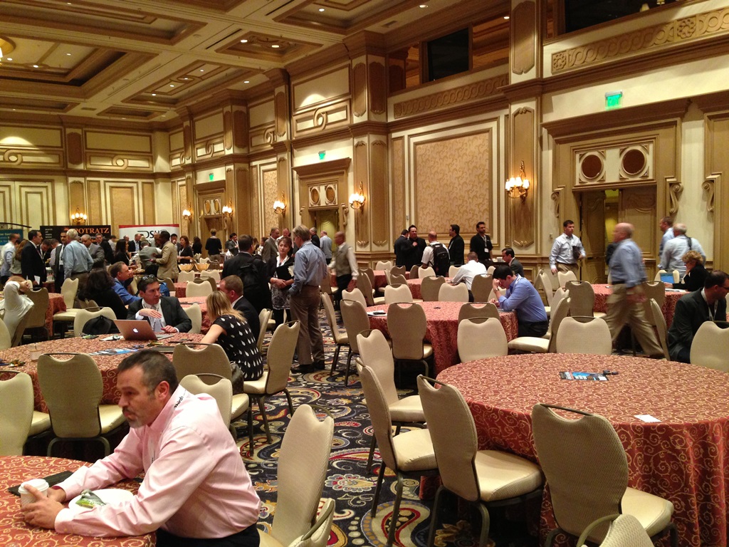 The exhibit hall at Driving Sales Executive Summit