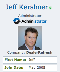 jeff kershner forum member