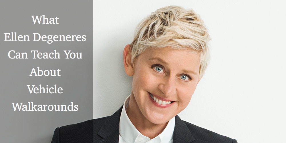 What Ellen Can Teach You About Off-Make Walkarounds